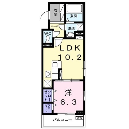 ベラ　ヴィータの物件間取画像